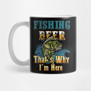 Fishing Is For Me Fish Mug